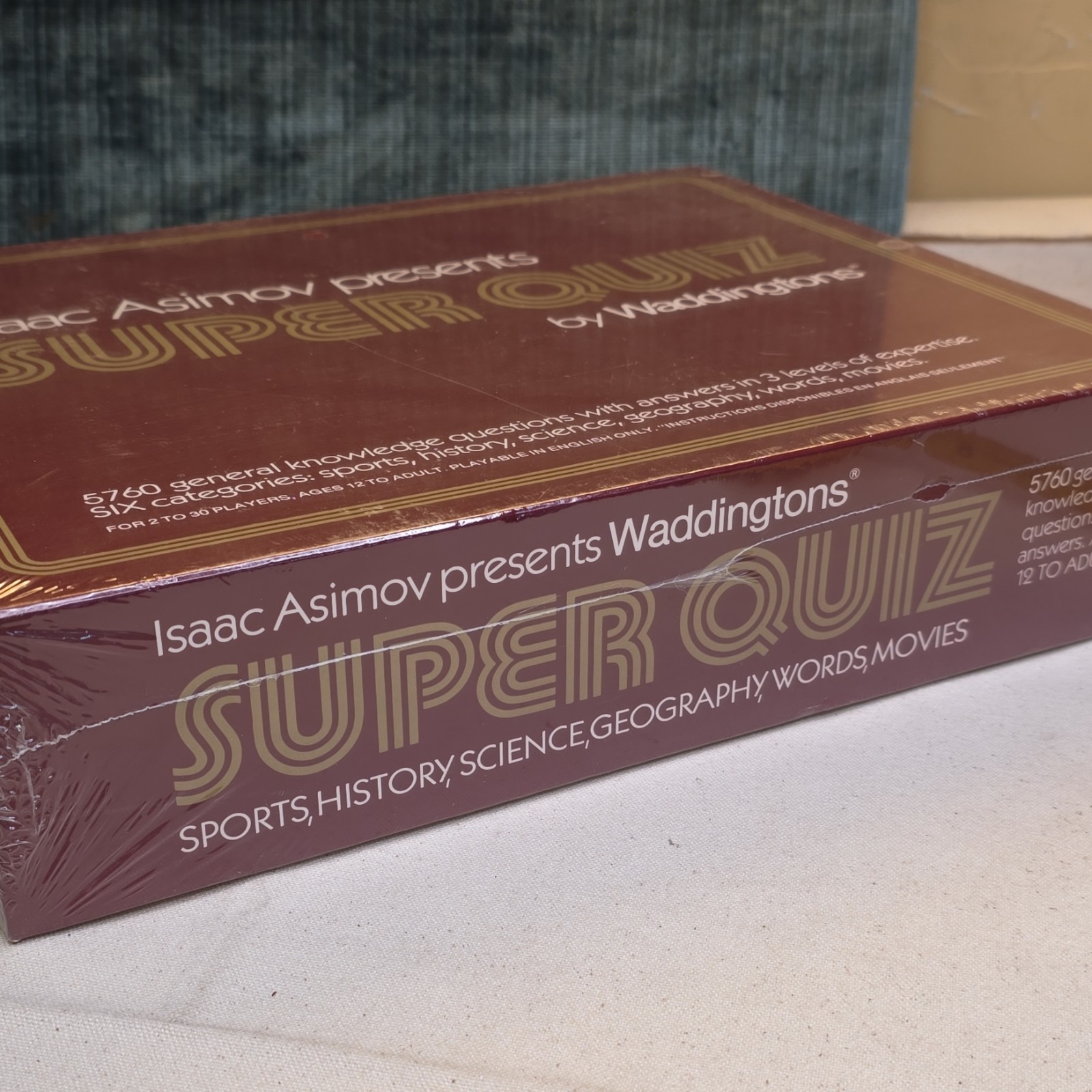Waddingtons Super Quiz General Knowledge Quiz Game No. 411 Shrink-Wrapped