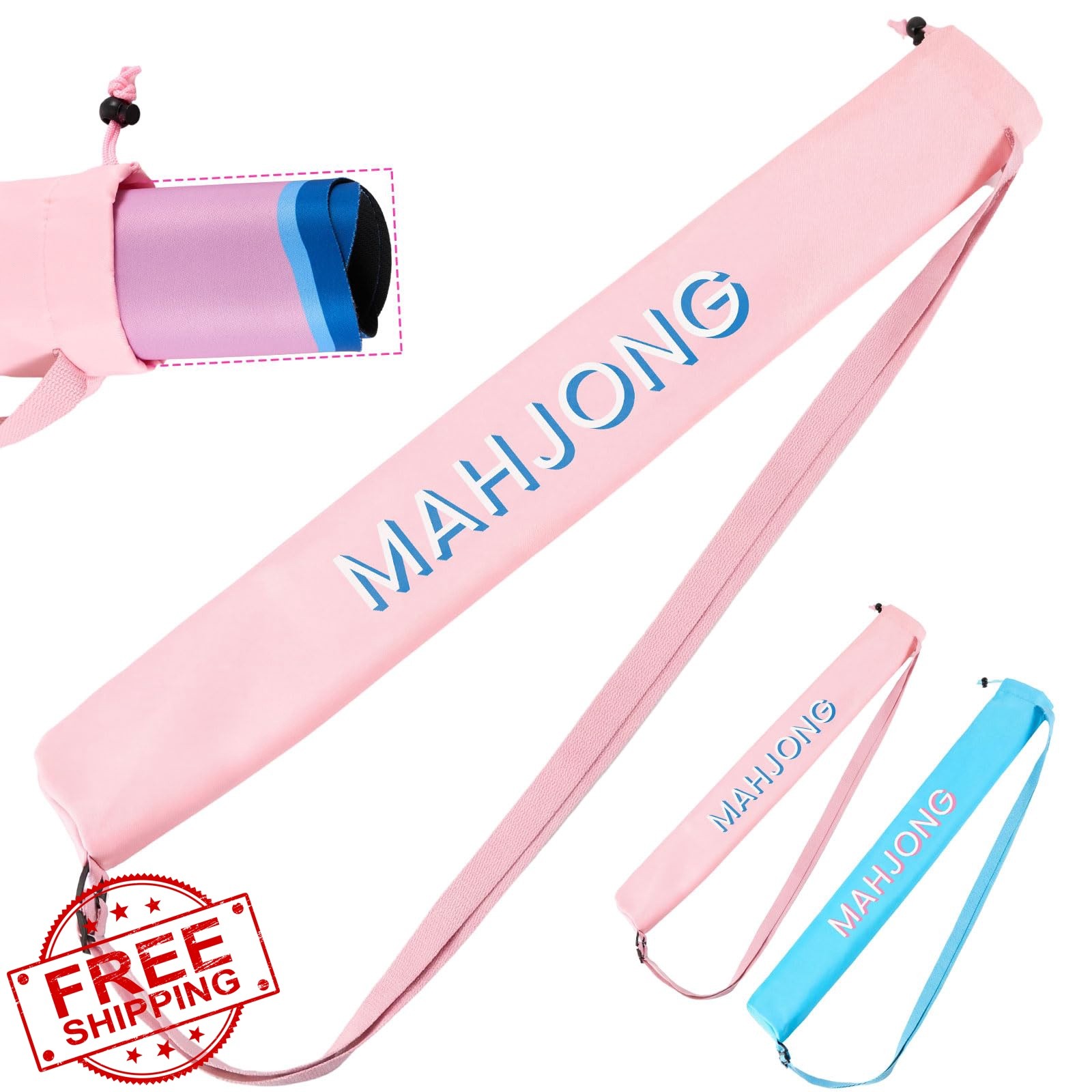 Sunnymove Mahjong Mat Bag Pink