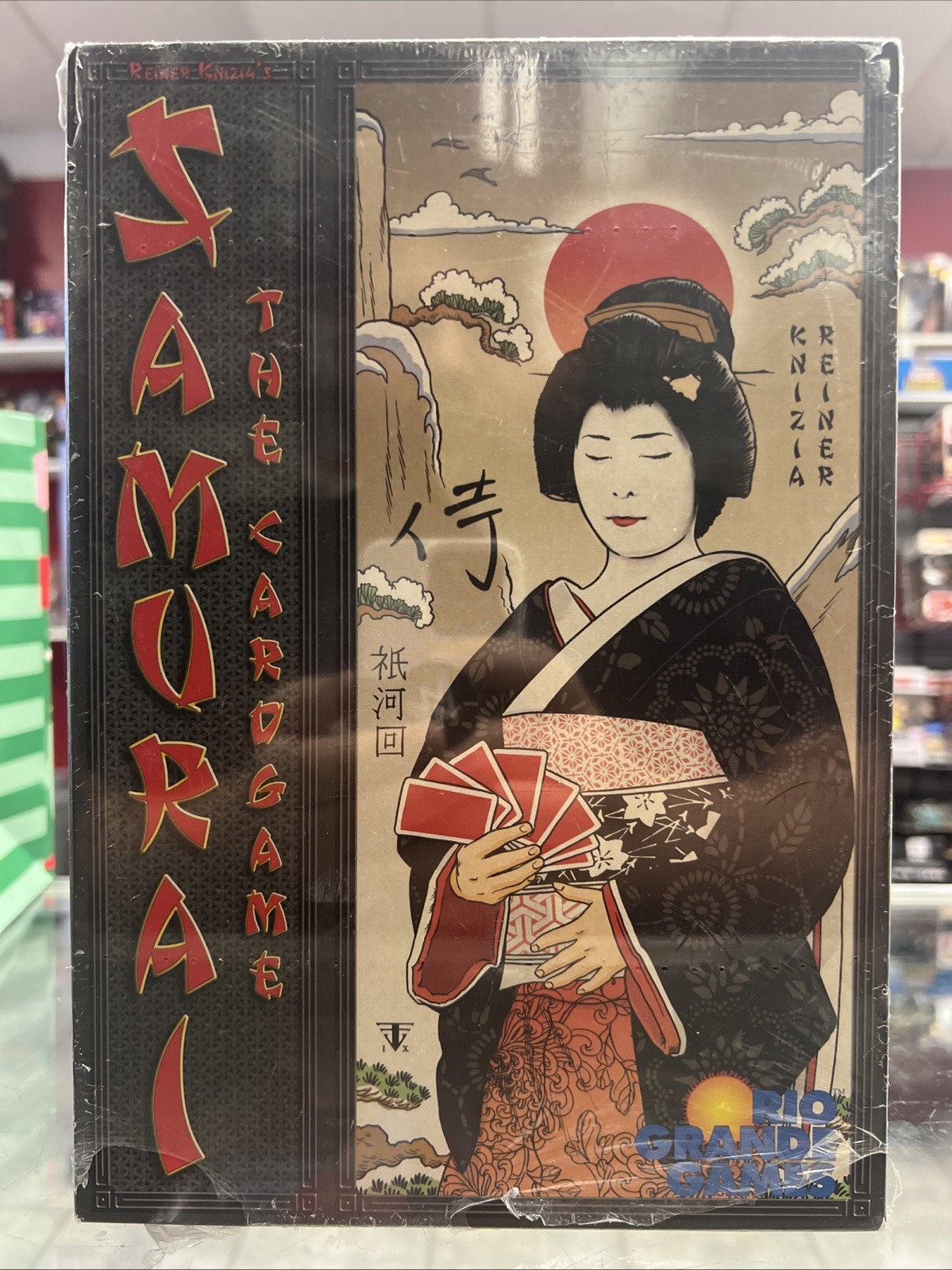 SAMURAI THE CARD GAME FACTORY SEALED RIO GRANDE Knizia Reiner 8c