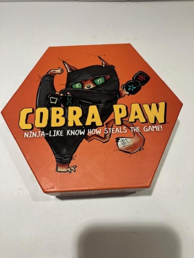 *COMPLETE* Cobra Paw Ninja Tile Game Bananagrams Master Meow Clawfuku Cat Ninja