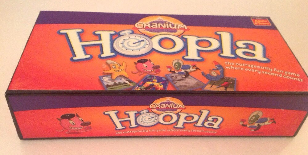 Cranium Hoopla Game Party Card Family Adult Teen Fun Timer