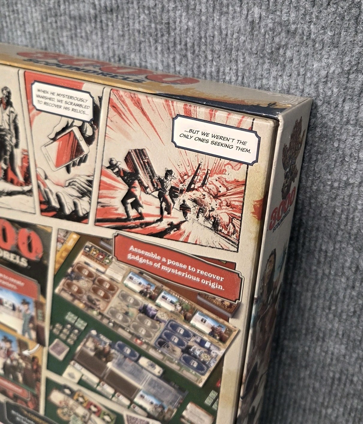3000 Scoundrels Board Game – Wild West Strategy Game for 2-4 Players, Ages 12+