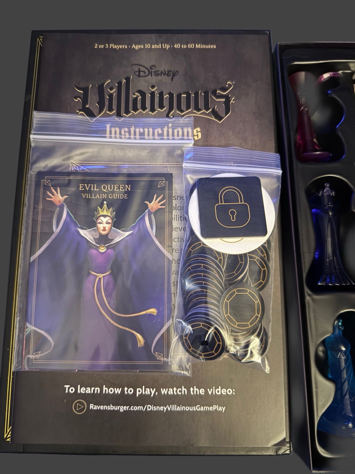 Disney 2019 VILLAINOUS GAME Wicked to the Core NEW Open Box by Ravensburger