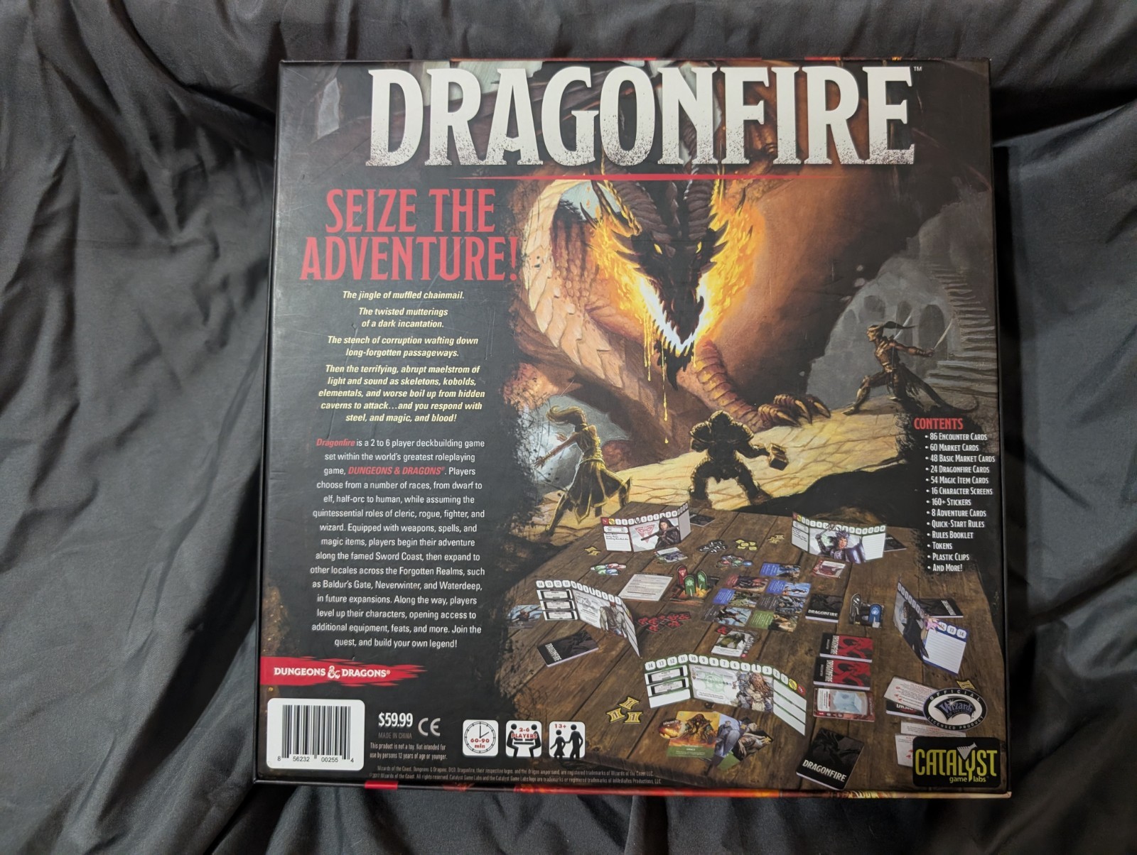Catalyst Game Labs Dragonfire Dungeons & Dragons Deck-Building Game 2017
