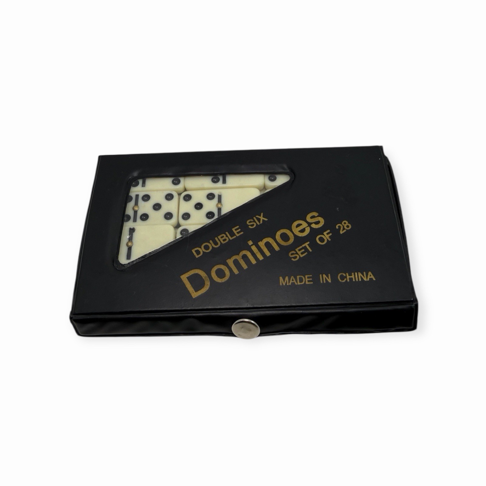 Dominoes Set for Adults – 28 Double Six Premium Dominos with Case
