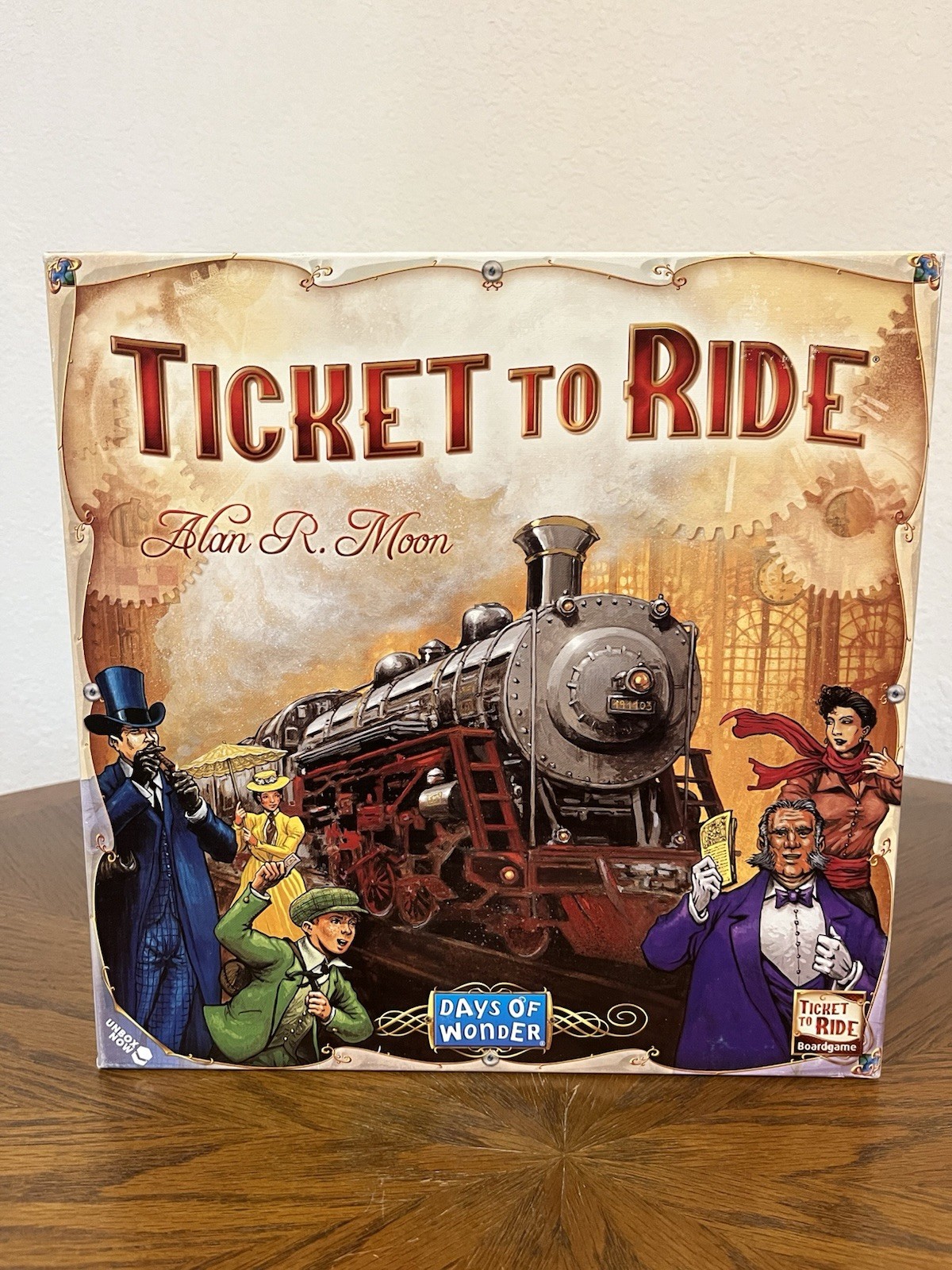 Days of Wonder Ticket To Ride by Alan Moon Train Adventure Board Game Complete