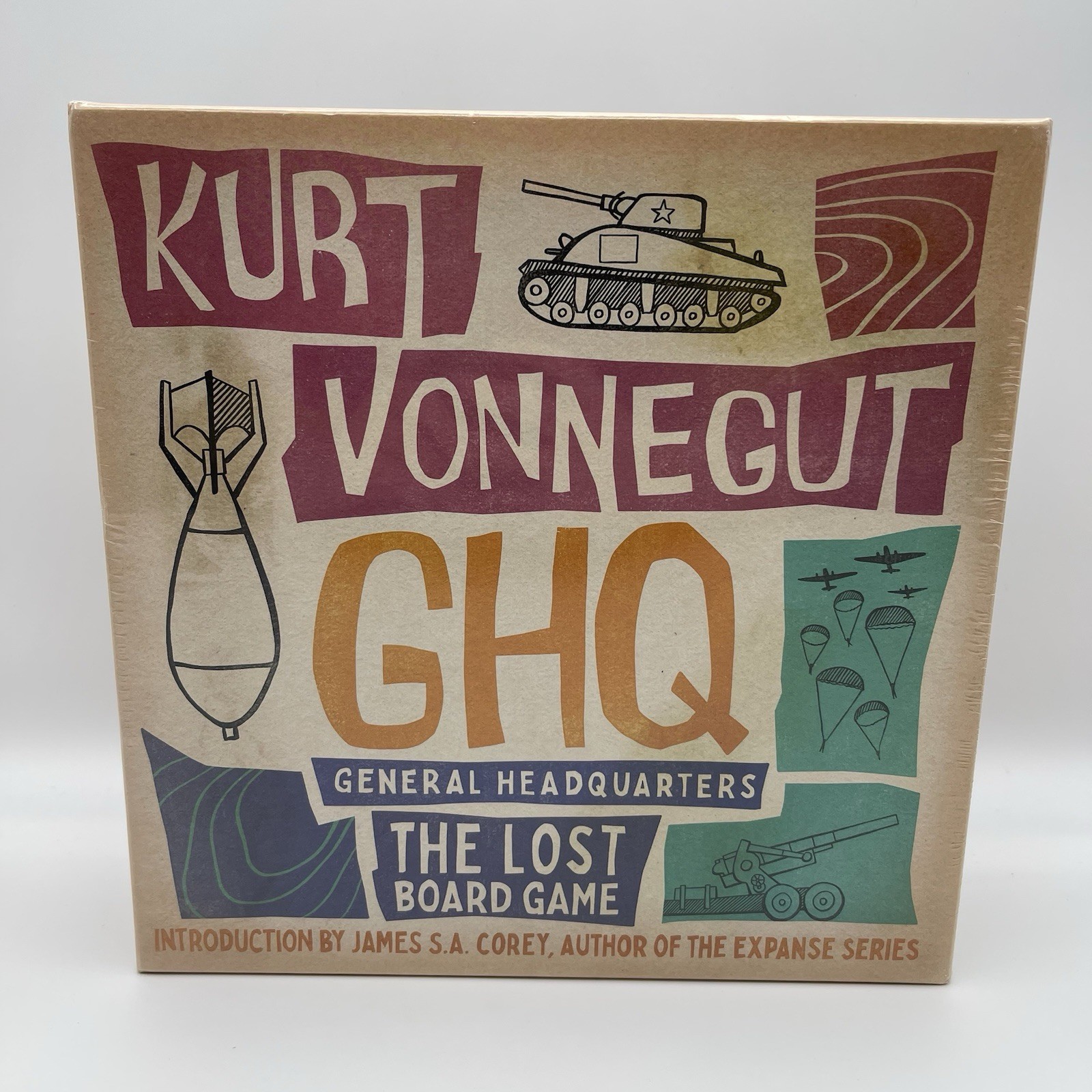 Kurt Vonnegut: GHQ General Headquarters – Lost Board Game NEW
