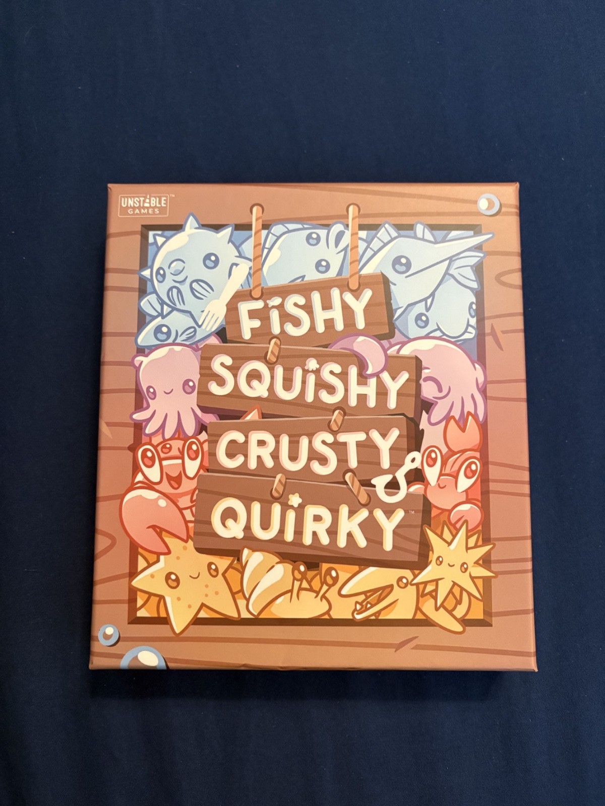 Fishy Squishy Crusty Quirky – Tee Turtle Slightly Used