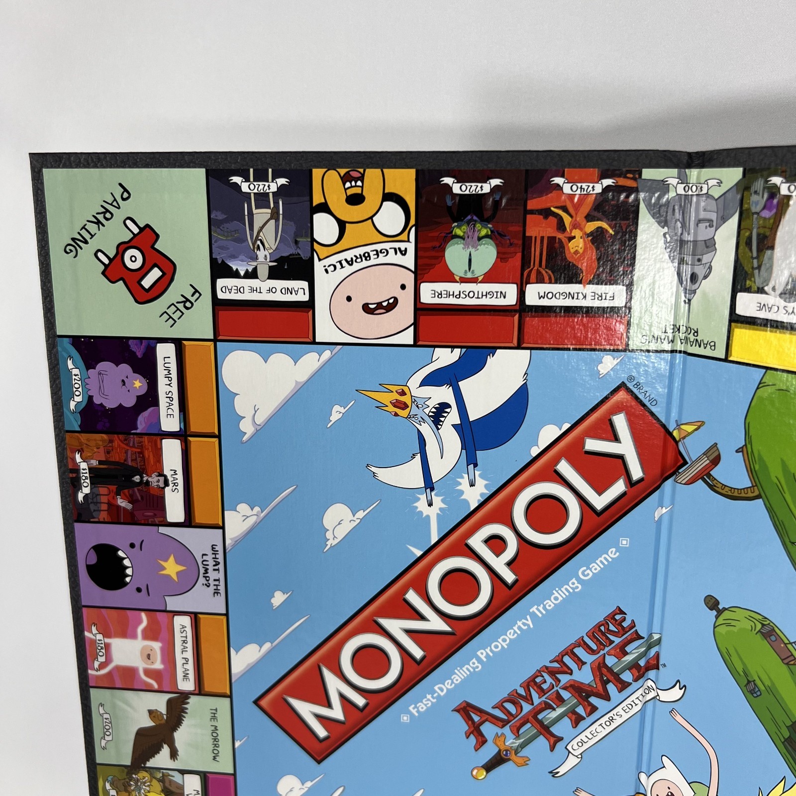 Monopoly Adventure Time Collector’s Edition Board Game Cartoon Network COMPLETE