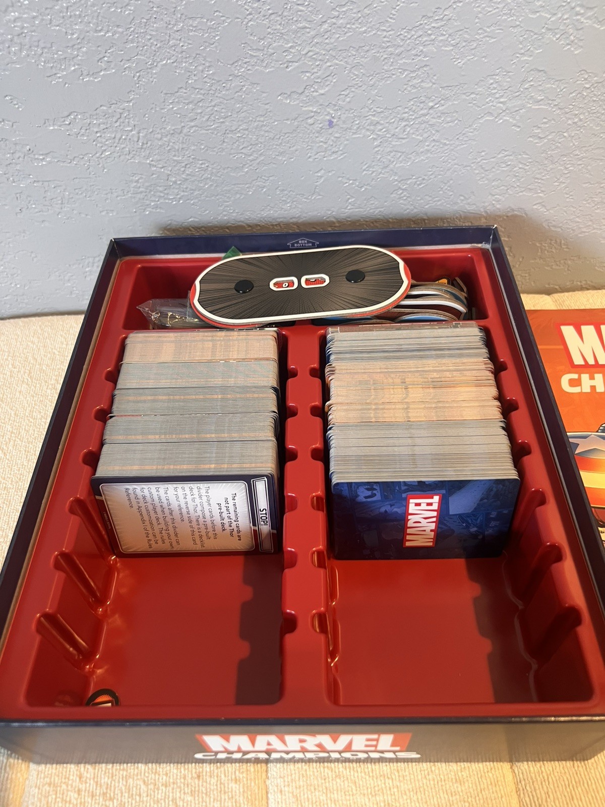 Marvel Champions Card Game + Expansions(AntMan,BW, Ms.Marvel,Thor, Green Goblin)