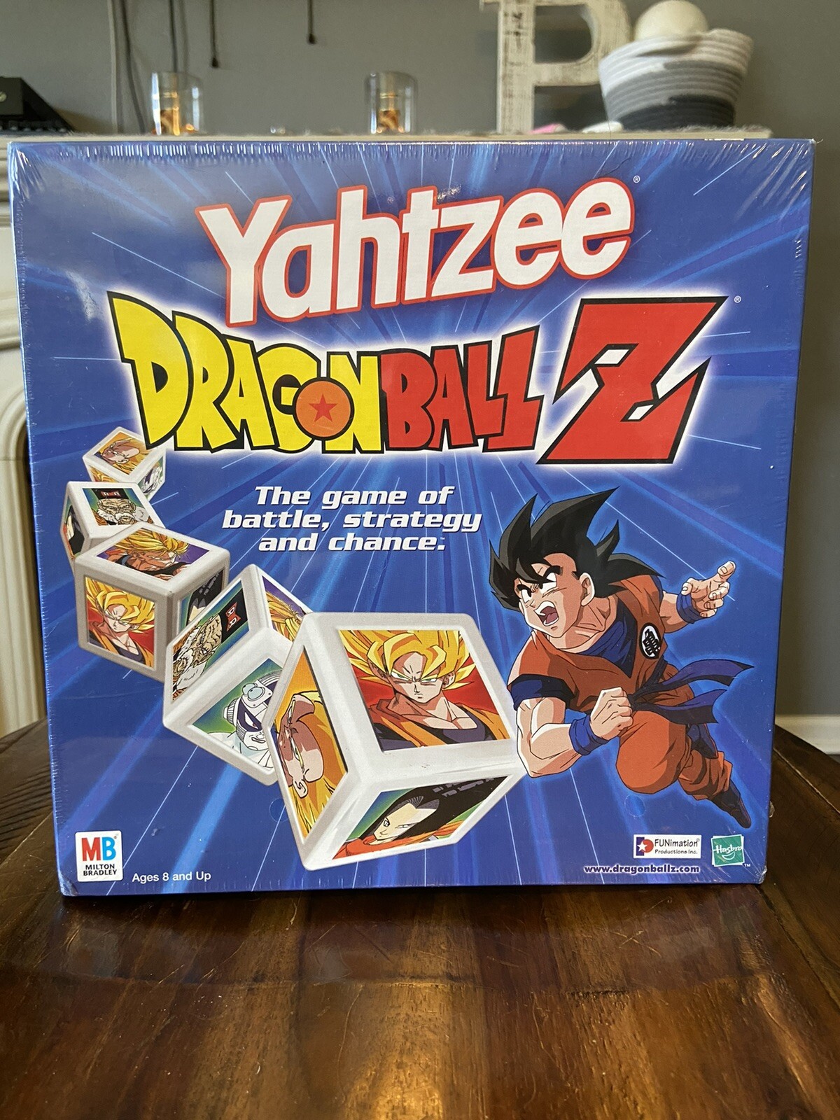 Vintage 2000 Yahtzee DragonBall Z Edition NEW Sealed Game Anime Rare