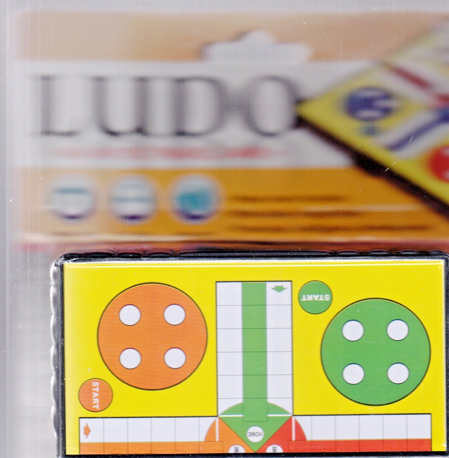 LUDO MAGNETIC FOLDING BOARD TRAVEL GAME ITEM #9-1738 “MFG. SEALED”