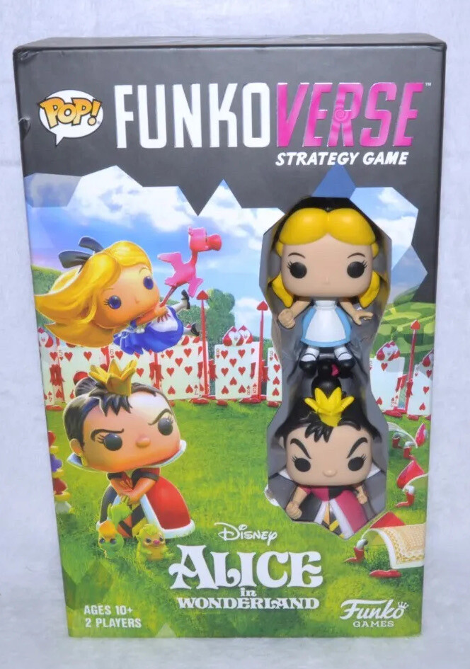 Funkoverse 2021 Alice In Wonderland Disney Strategy Game Funko Games NIB