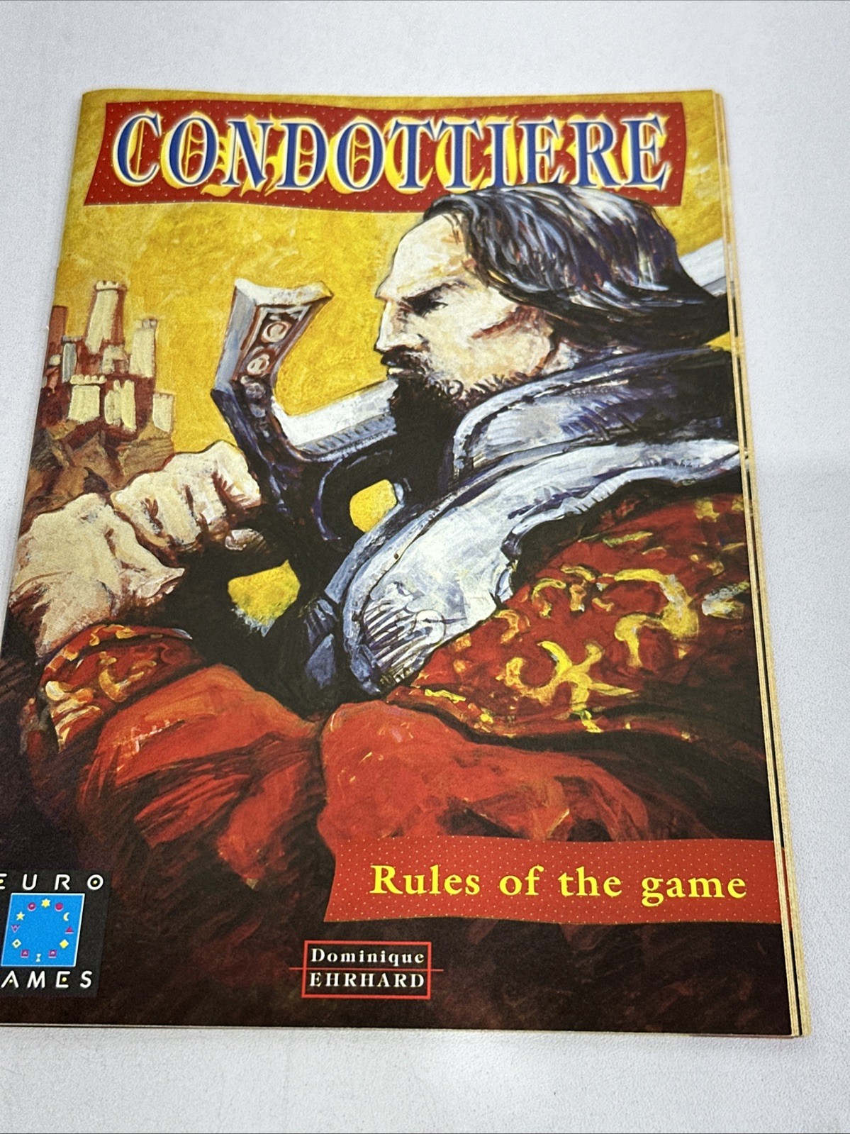 Condottiere Eurogames Descartes Board Game Multilingual Edition
