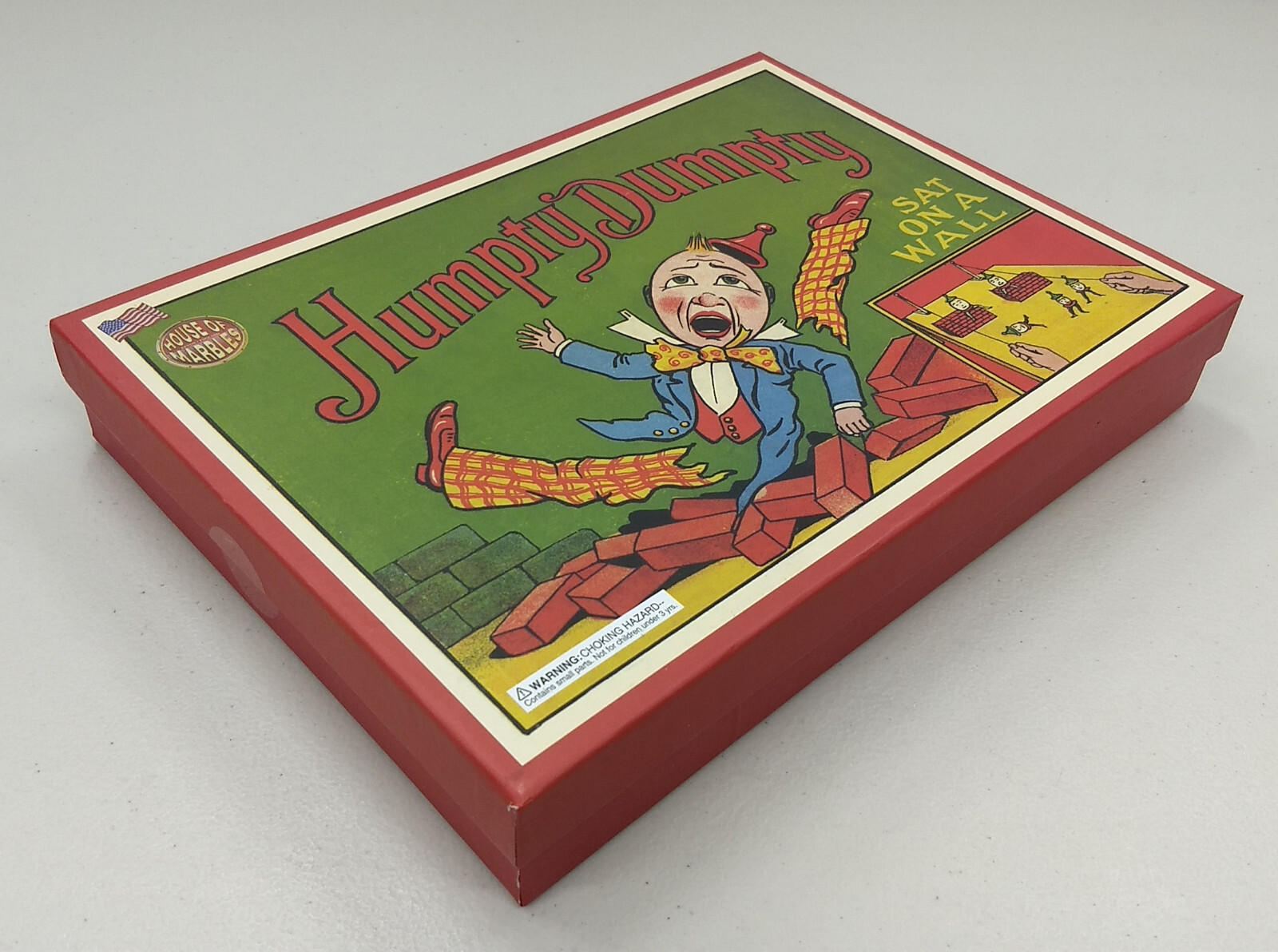 Humpty Dumpty Sat On A Wall Game ~ House of Marbles **Brand New & Sealed**