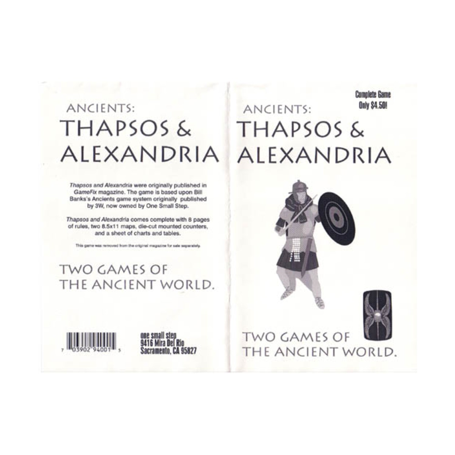 One Small Step Wargame Ancients – Thapsos & Alexandria Bag NM
