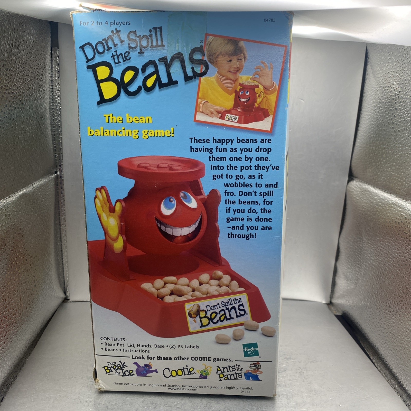 Vintage 1999 Milton Bradley Dont Spill the Beans Childrens Balancing Game