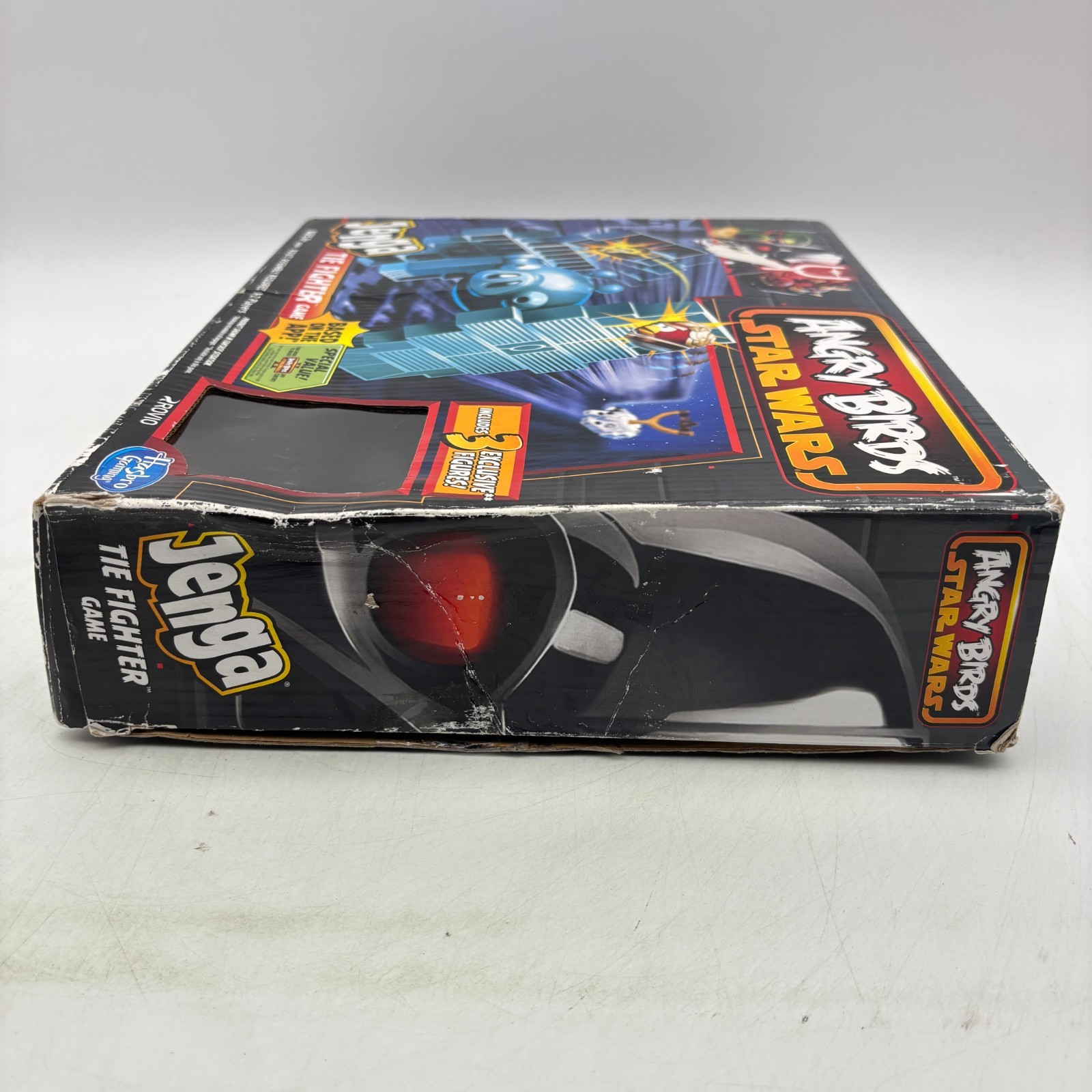Angry Birds Star Wars Jenga Tie Fighter Game INCOMPLETE Hasbro Gaming 2013