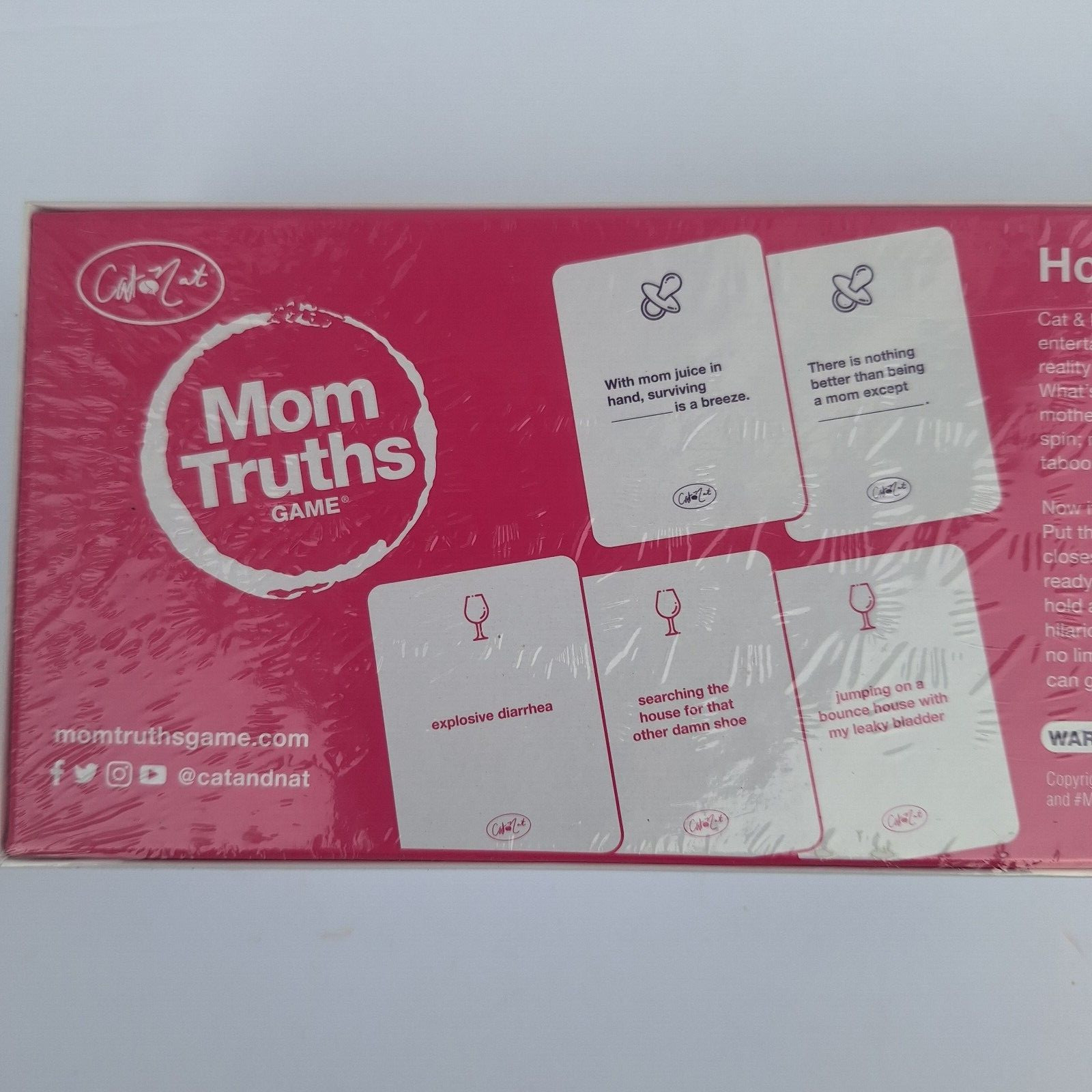 Mom Truths Party Game – The Only Raw and Uncensored Party Card Game – New