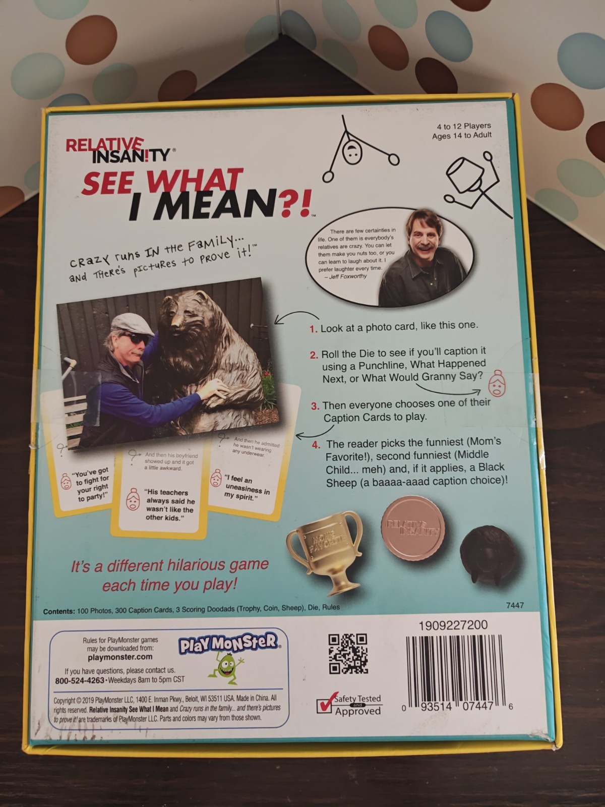 Relative Insanity See What I Mean? 2019 Complete in Box, Family Game Night