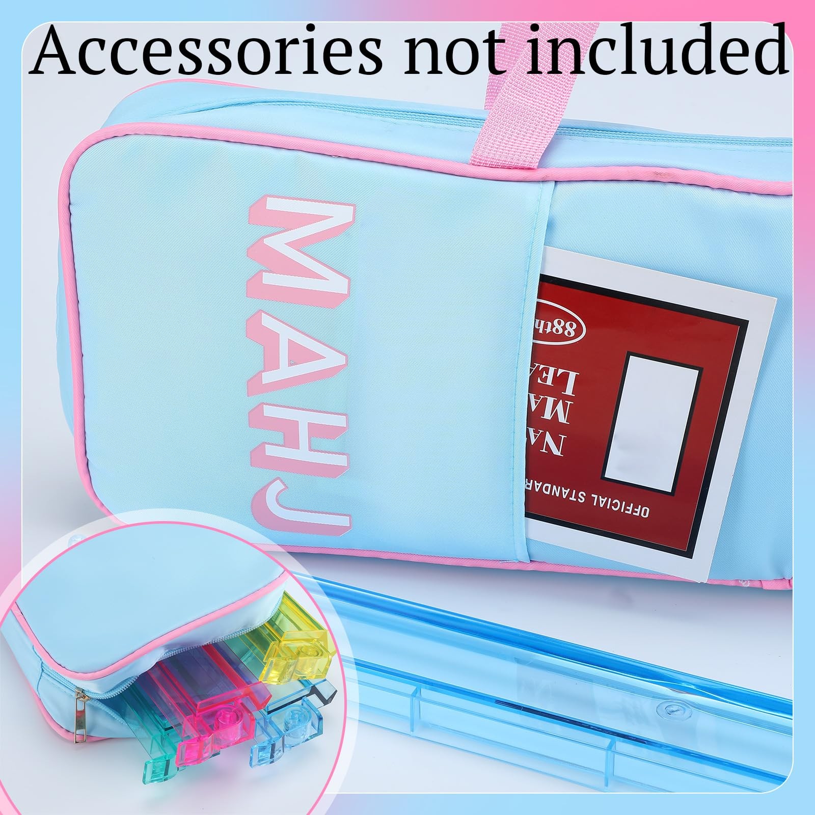 Mahjong Rack Storage Bag 21 x 6.5 x 2 Inches Mahjong Gifts for Mah Jong Tile …