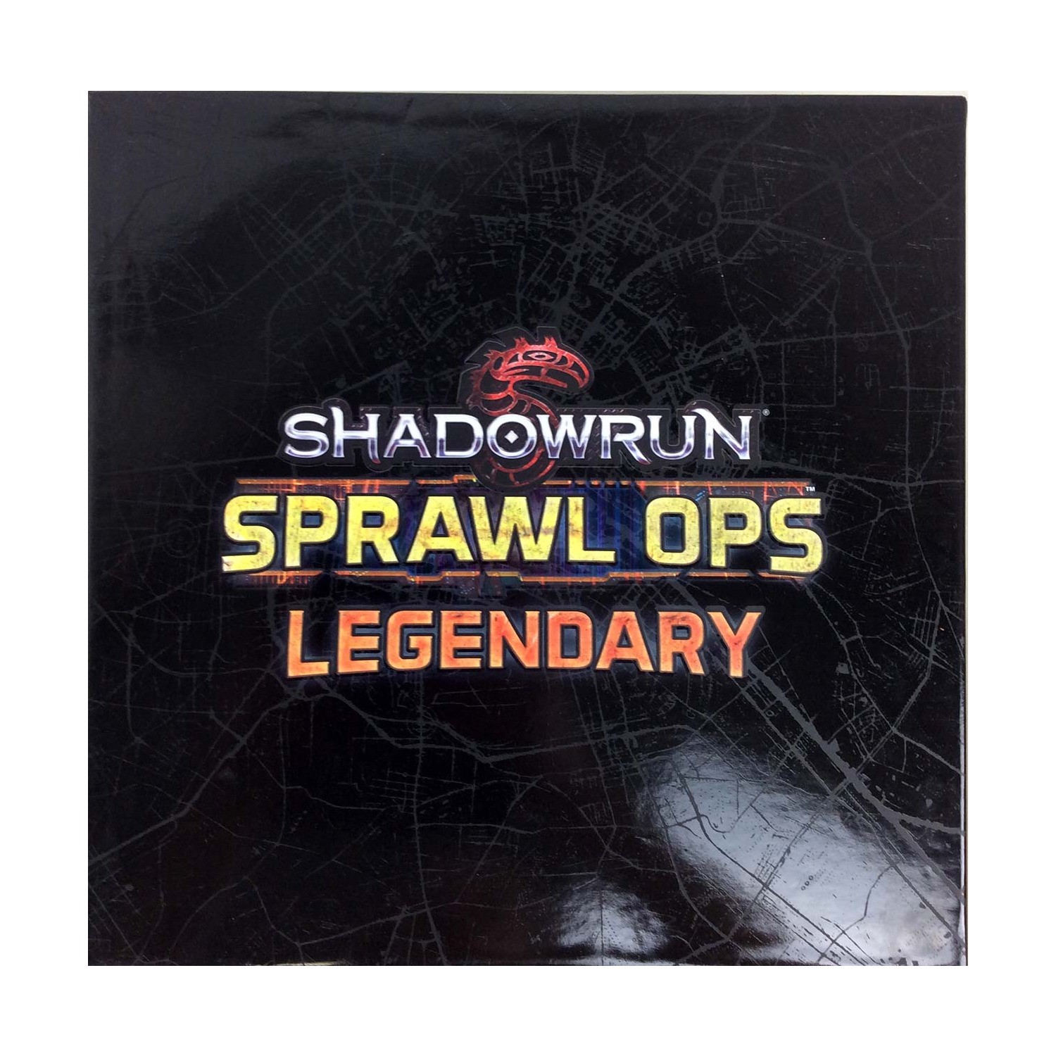 Catalyst Boardgame Shadowrun – Sprawl Ops (Kickstarter Runner Pledg Box VG+/NM