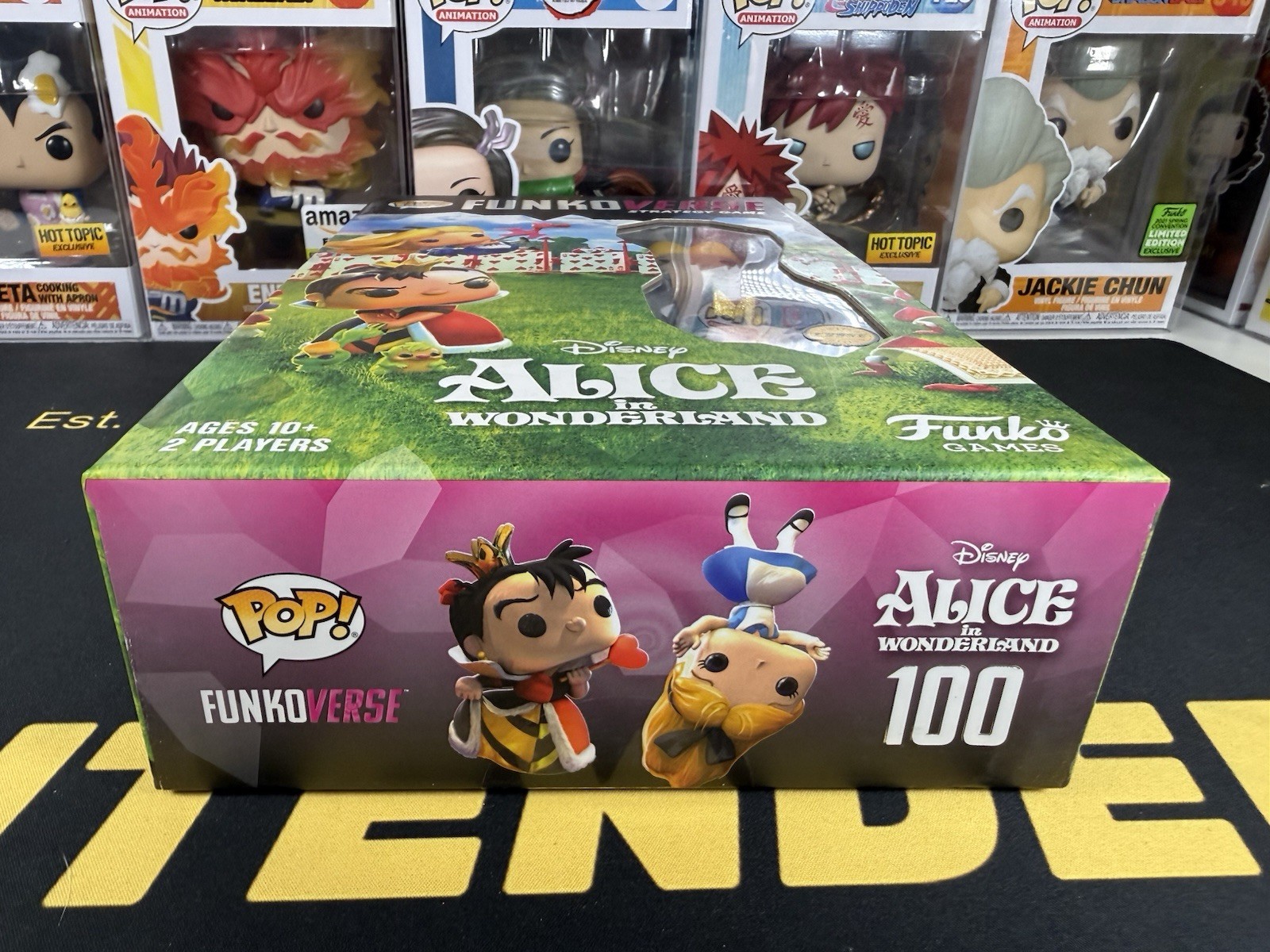 Funko Verse Alice In Wonderland Strategy Board Game Funkoverse Diamond Chase