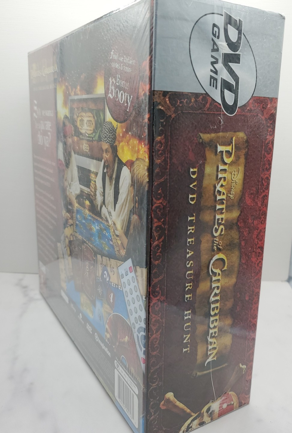 NEW Disney Pirates of the Caribbean DVD Treasure Hunt Game Sealed Award Winner
