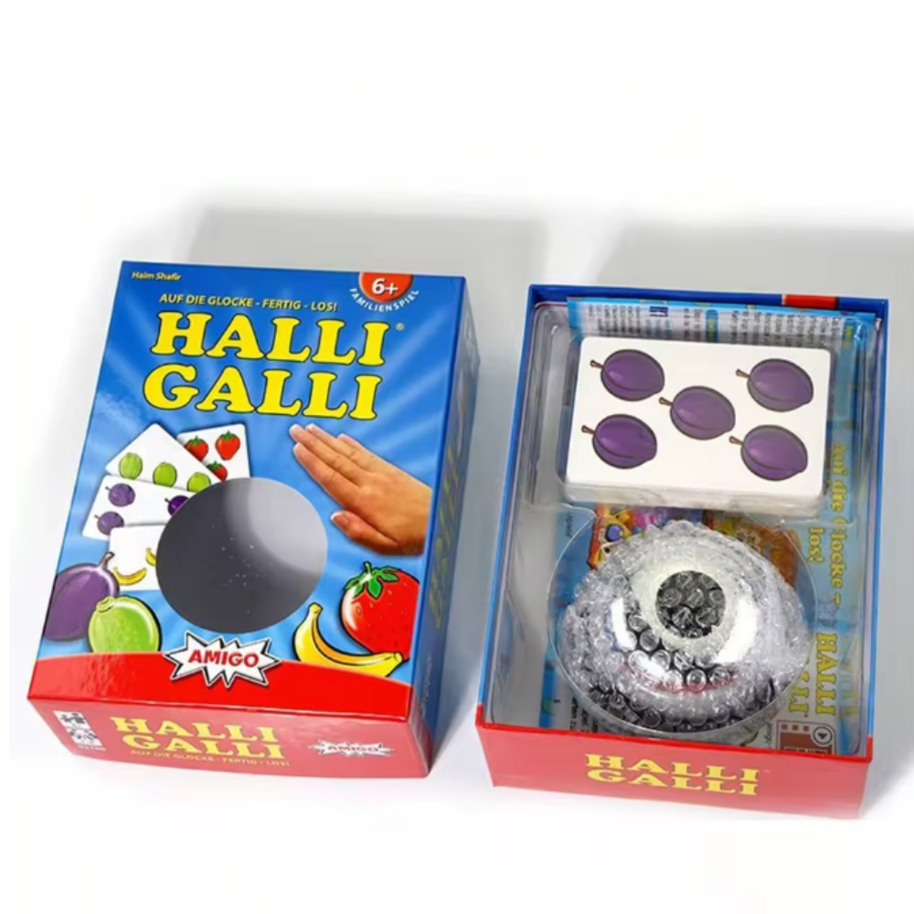 Halli Galli Family Card Game Fast Reaction Party Game Holiday Gathering Fun