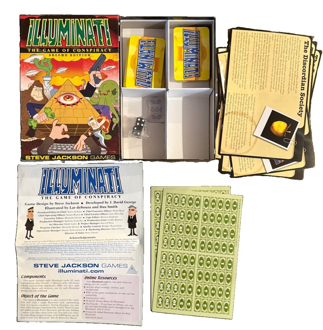 Illuminati, 2nd Edition: The Game of Conspiracy