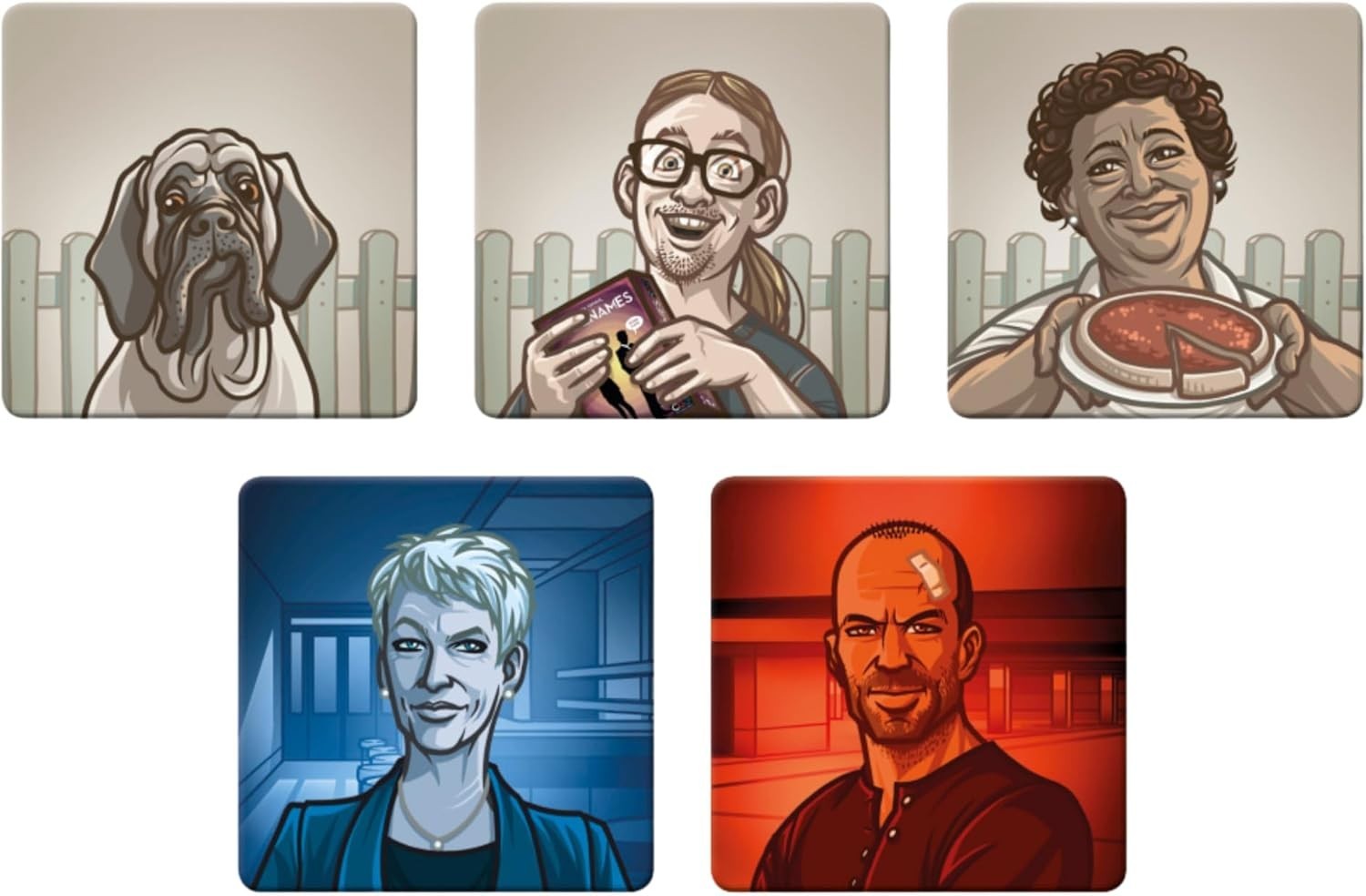 Codenames: Pictures | CGE Board Game | Family-Friendly Spy Word Association Game