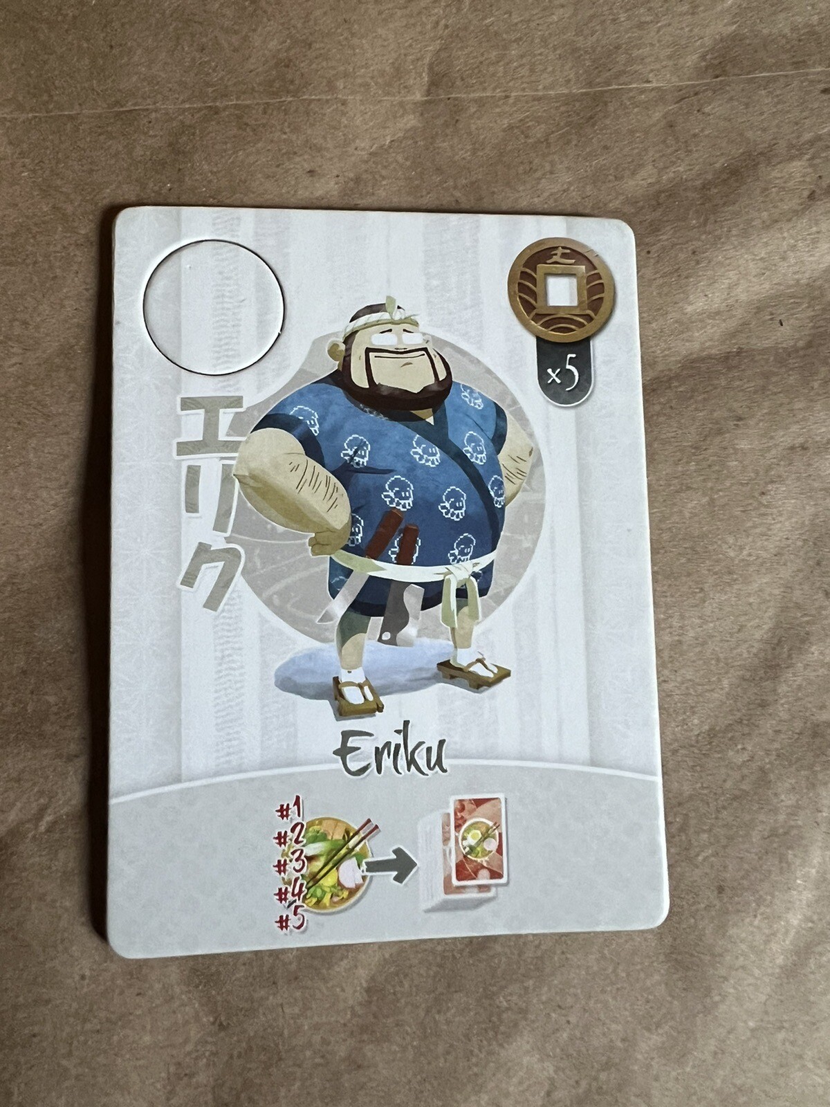 TOKAIDO – ERIKU Fun Forge Games Expansion Promo Preorder Bonus Boardgame
