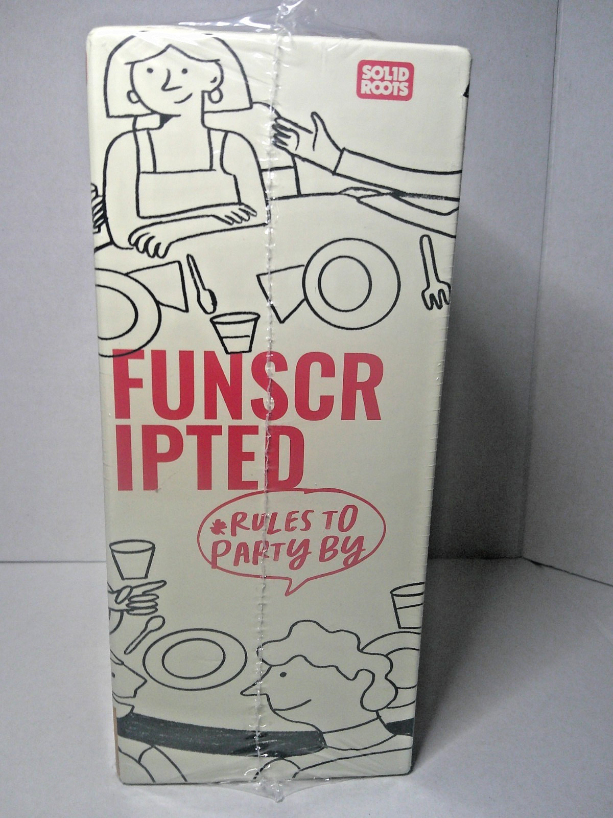 SPIN MASTER SOLID ROOTS Funscripted Dinner Party Game 3 to 10 Players Sealed NEW