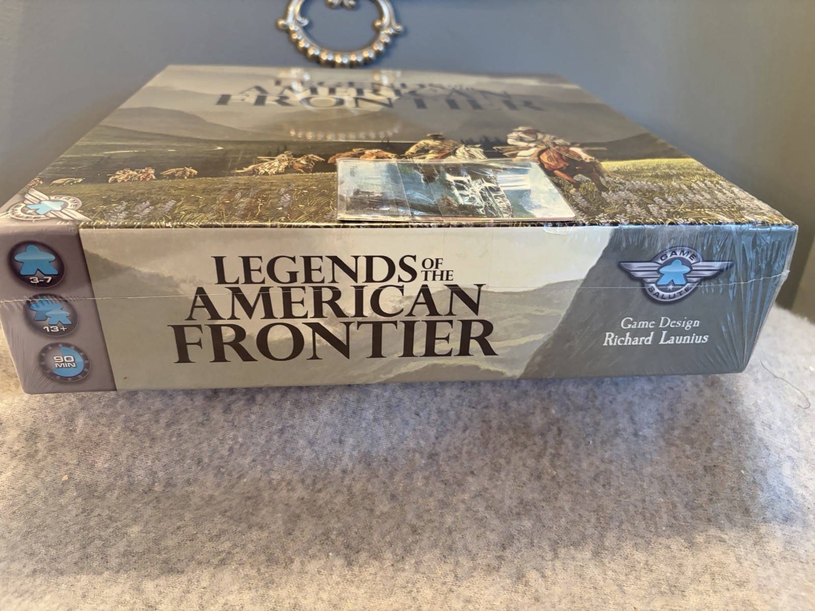 Legends Of The American Frontier Game Sealed OOP Launius True Grit Expansion