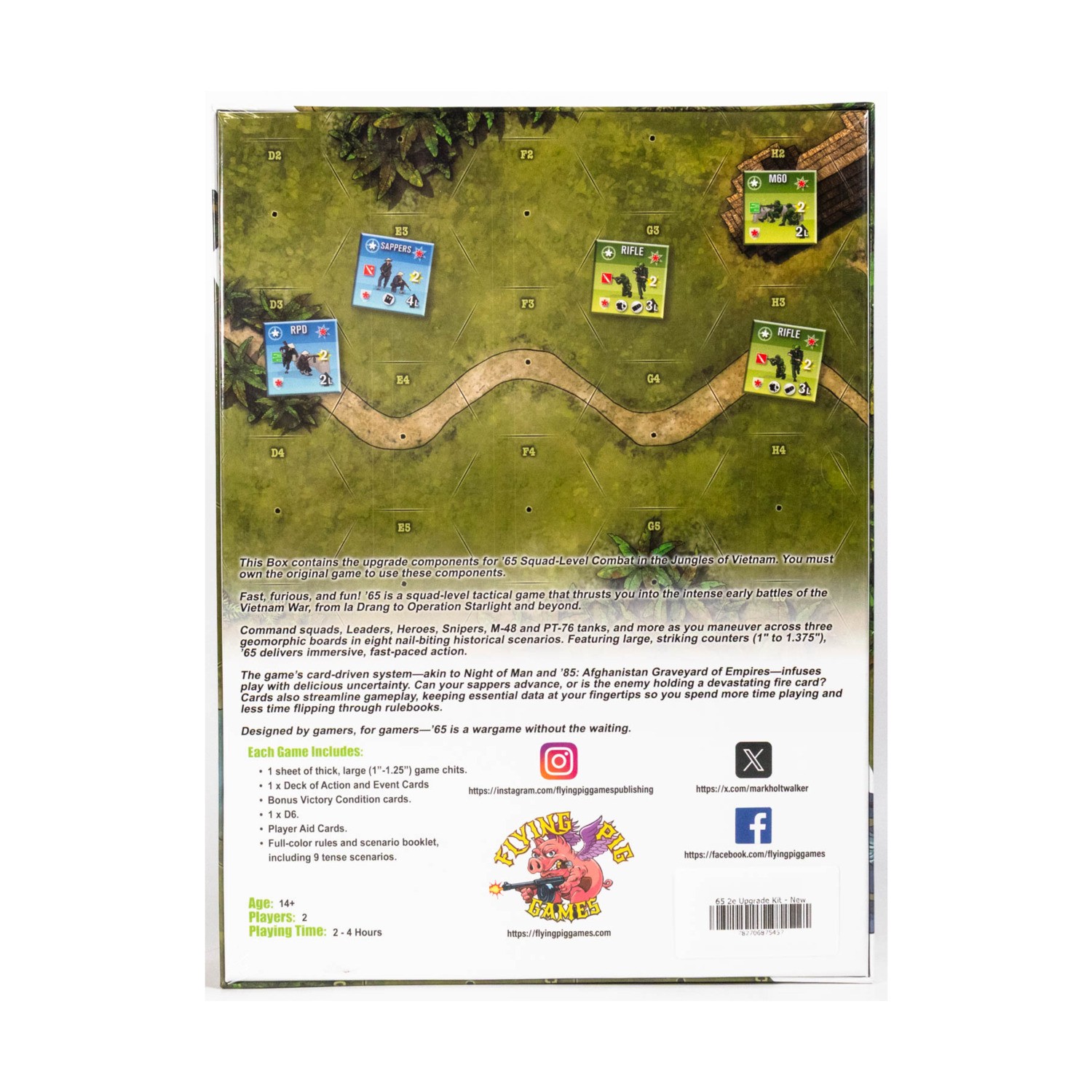Flying Pig Wargame ’65 – 2nd Ed Upgrade Kit Box SW (New)