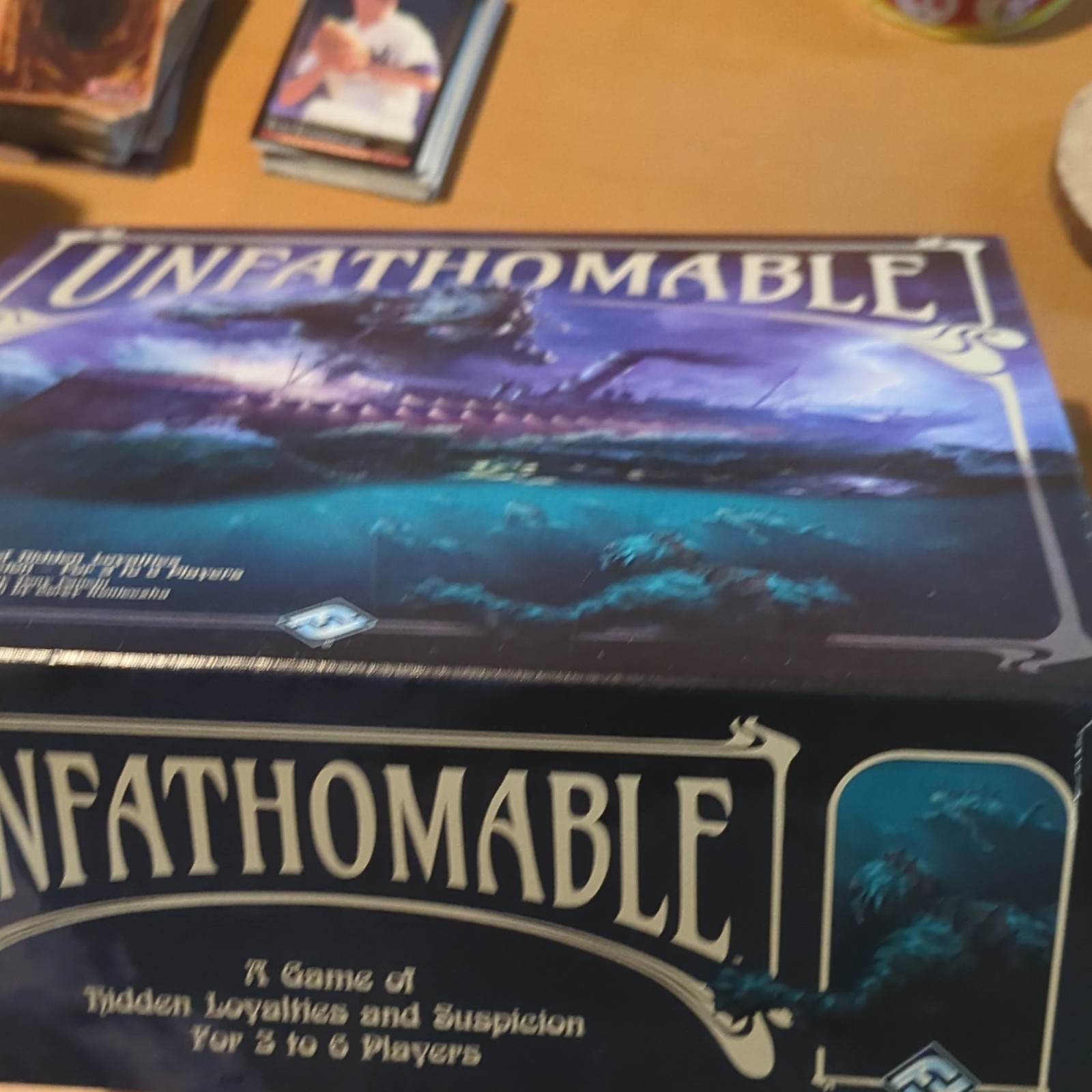 Fantasy Flight Games Unfathomable Horror Board Game 3+ Players Ages 14+