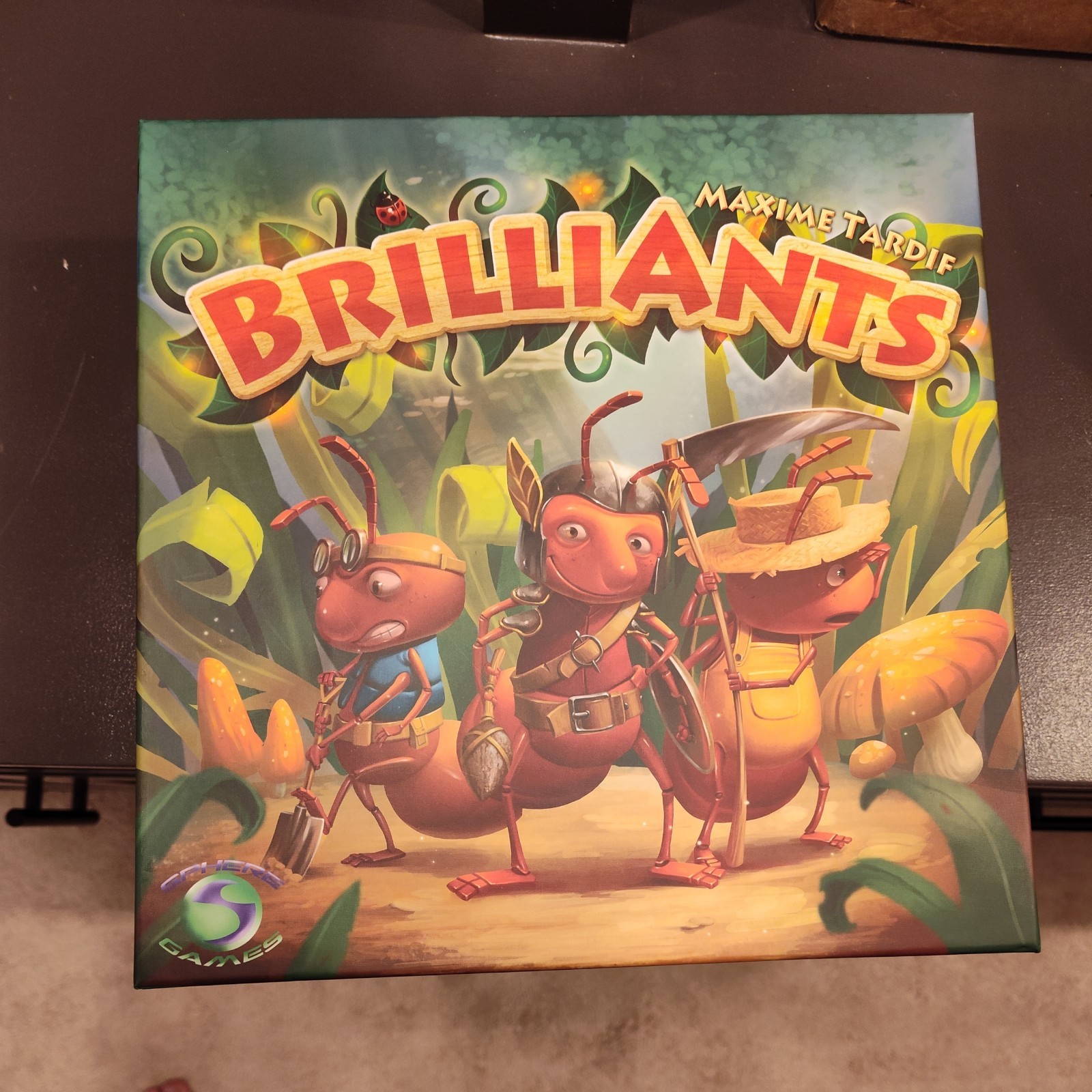 BrilliAnts BOARD GAME – SPHERE GAMES KICKSTARTER EDITION (MAXIME TARDIF)