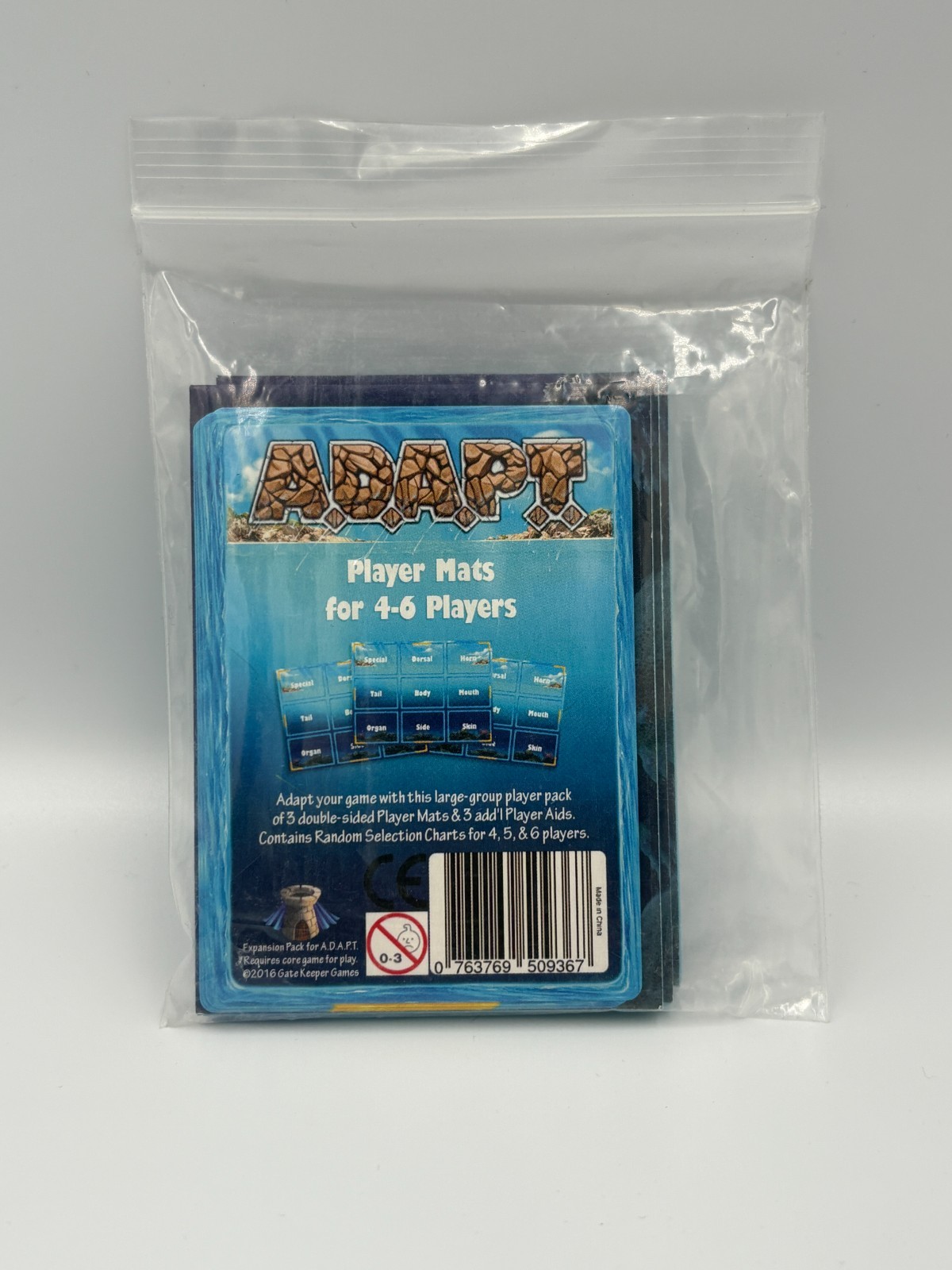 A.D.A.P.T. Game Player Mats for 4-6 Players LE PROMO