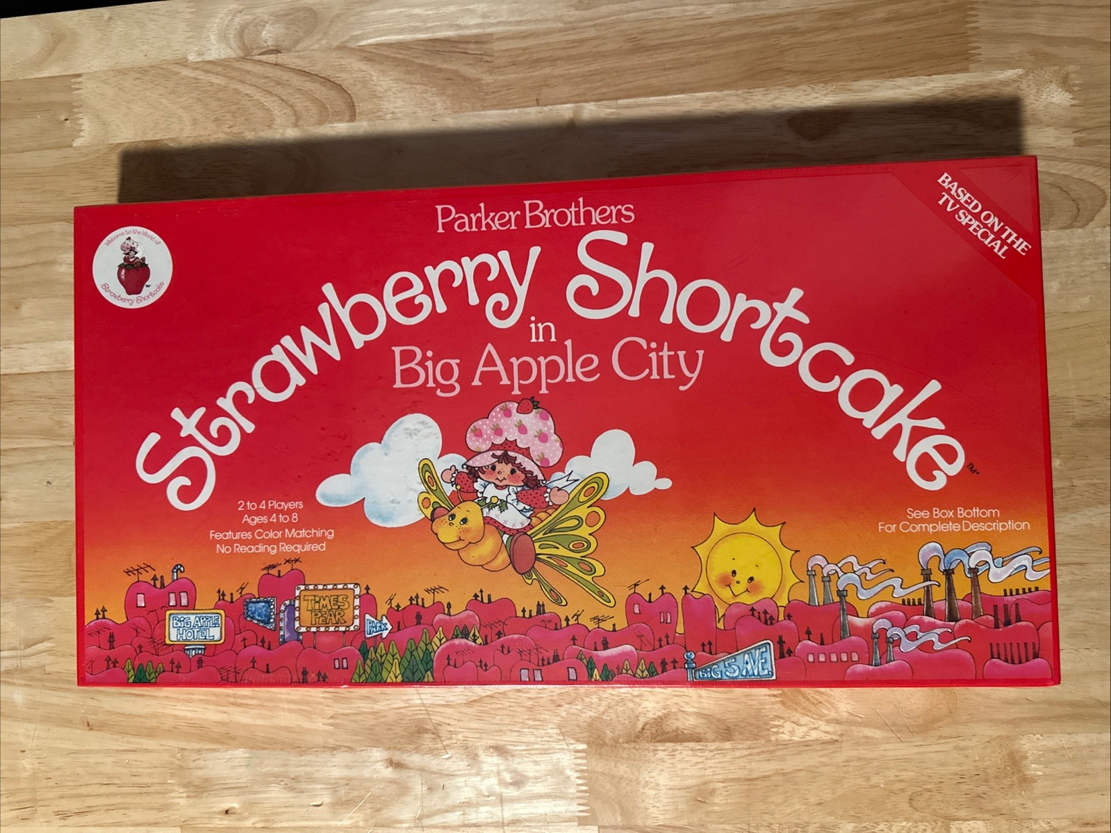 Strawberry Shortcake In the Big Apple Game 1981 Parker Brothers Sealed