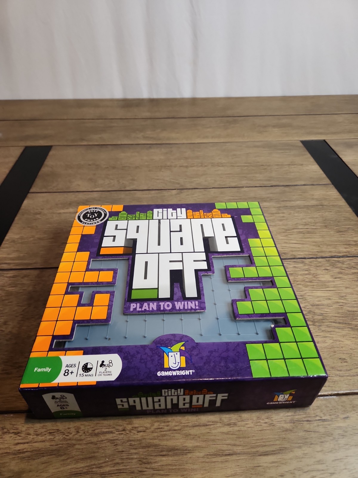 City Square Off COMPLETE Gamewright 2011 Strategy Planning Head to Head