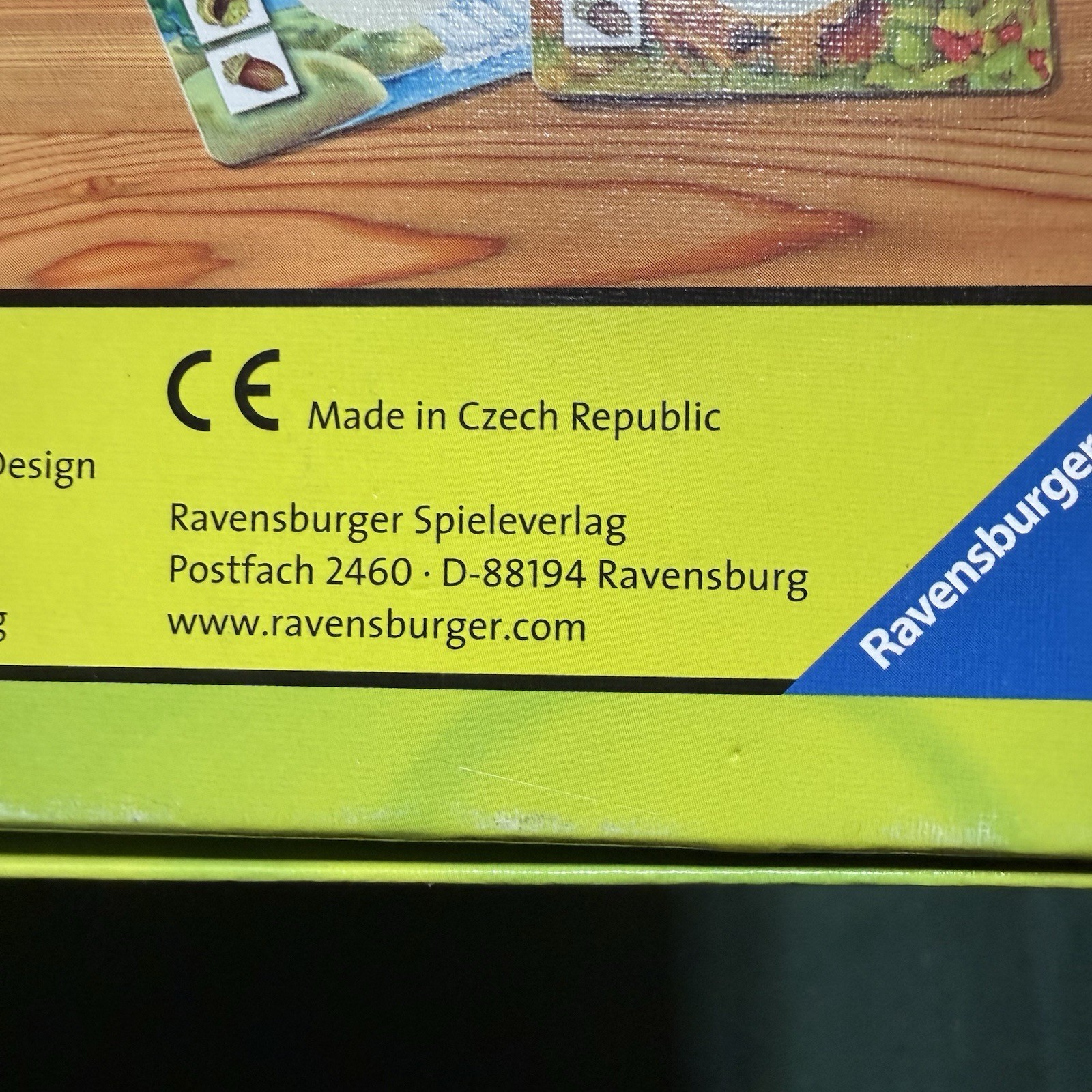 2006 Ravensburger German Tiere Futtern – Feed Animals Game Complete