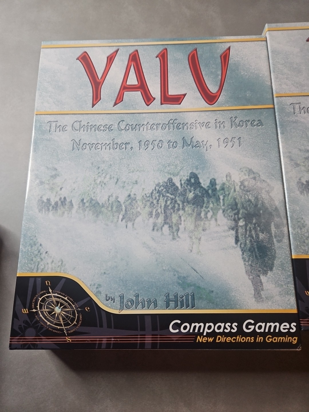 Compass Games YALU Chinese counteroffensive in Korea Nov 50 May 51 unpunched