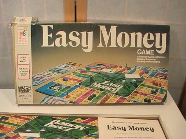 EASY MONEY GAME 1974 MILTON BRADLEY VINTAGE GAME COMPLETE