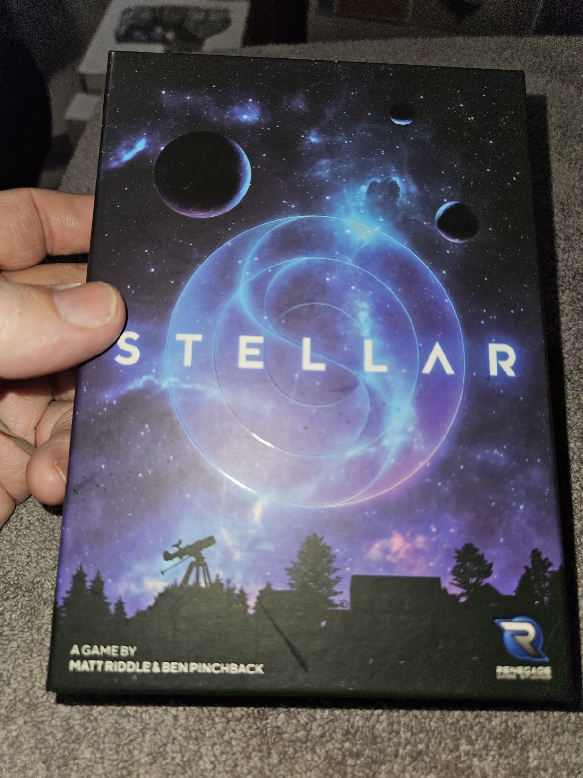 Stellar Card Game 2 Player Renegade Game Studios RGS Space Exploration Complete