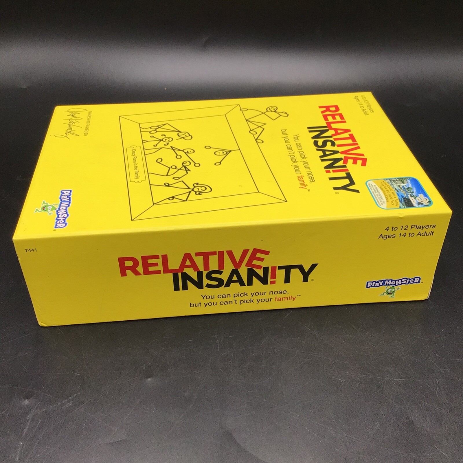Relative Insanity Party Game Play Monster Created by Jeff Foxworthy | COMPLETE