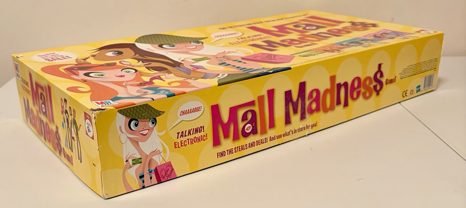 2005 Milton Bradley Electronic Mall Madness Board Game – Works Great!