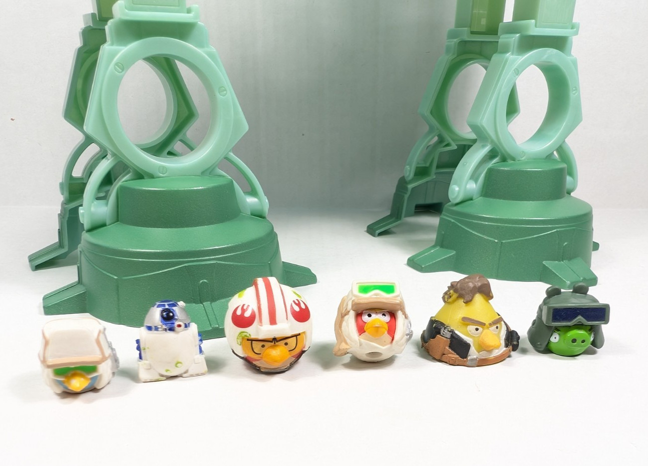 Angry Birds Star Wars AT-AT Attack Battle Game Complete w/ All Figures
