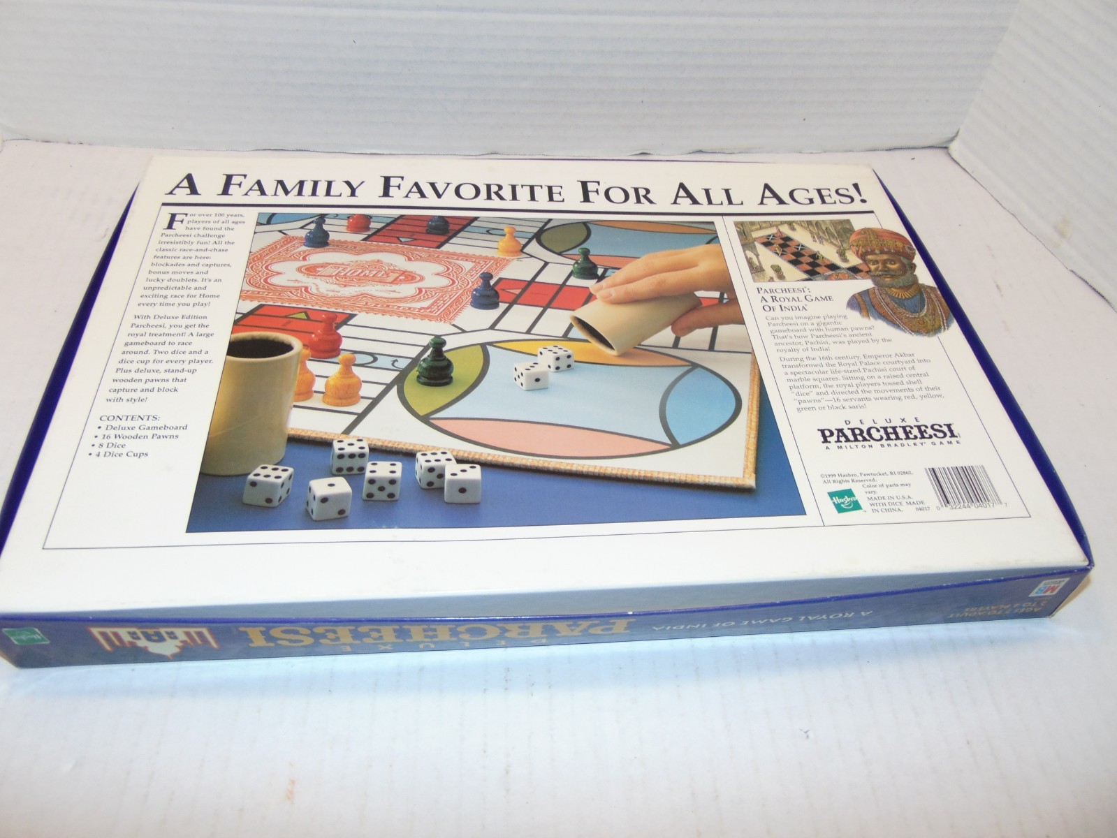 VINTAGE Deluxe Parcheesi COMPLETE Milton Bradley 1989 Classic Strategy
