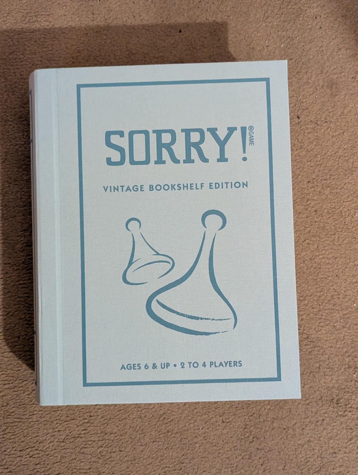 Sorry Vintage Bookshelf Edition by WS Game Company Sorry! Deluxe Board Game New