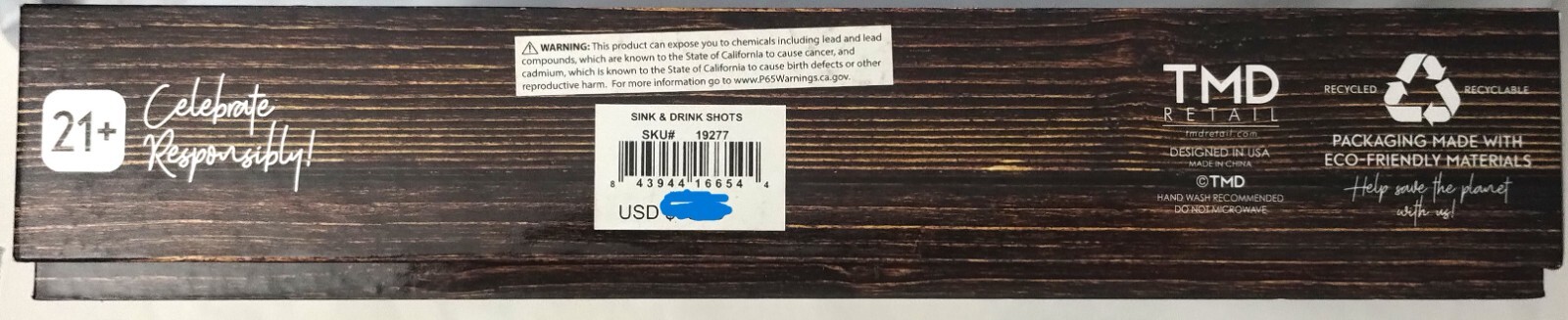 TMD Holdings Sink ‘N’ Drink Adult Drinking Game – When You Sink, They Drink New